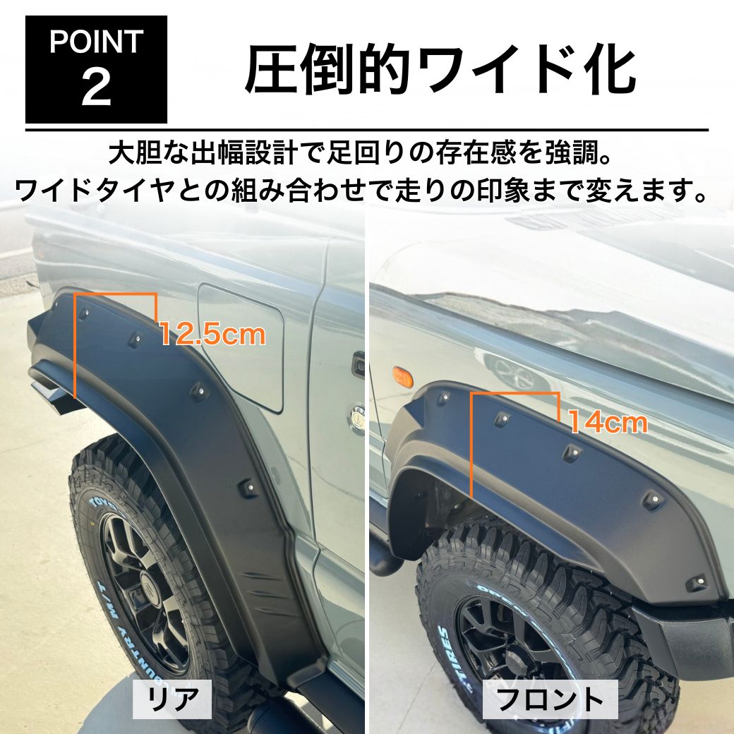 ジムニー [GI☆GEAR ジーアイ・ギア]ポケットスタイル オーバー