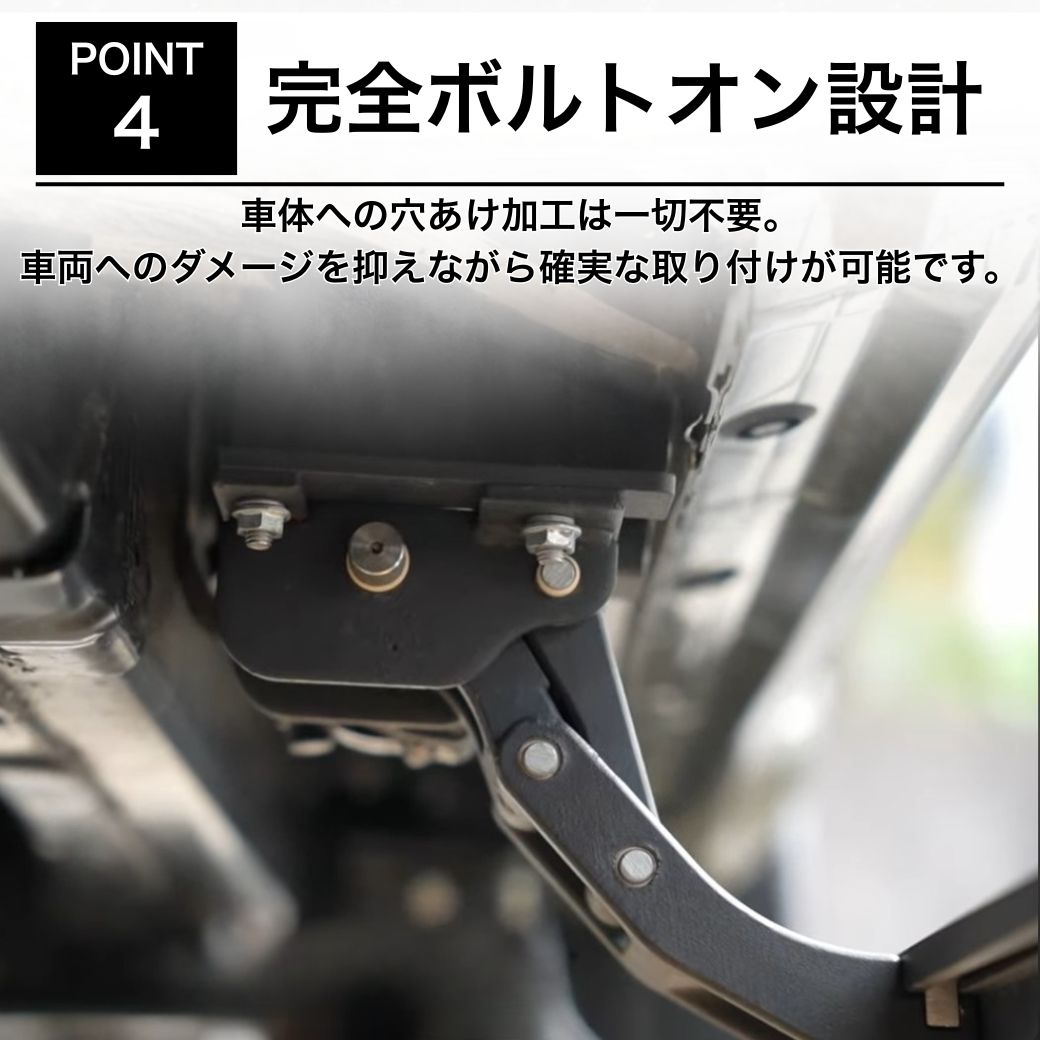 GI☆GEAR 電動サイドステップ オートステップ TOYOTA ハイラックス