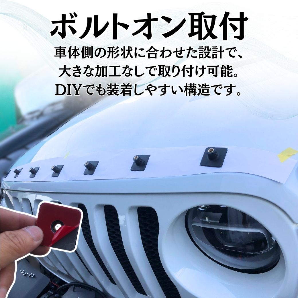 クライスラー・ジープ [GI☆GEAR(ジーアイ・ギア)社製] バグガード