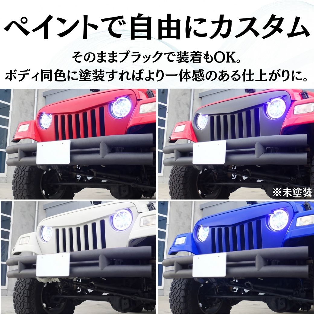 クライスラー・ジープ GI☆GEAR オフロード アングリーグリル/バッド