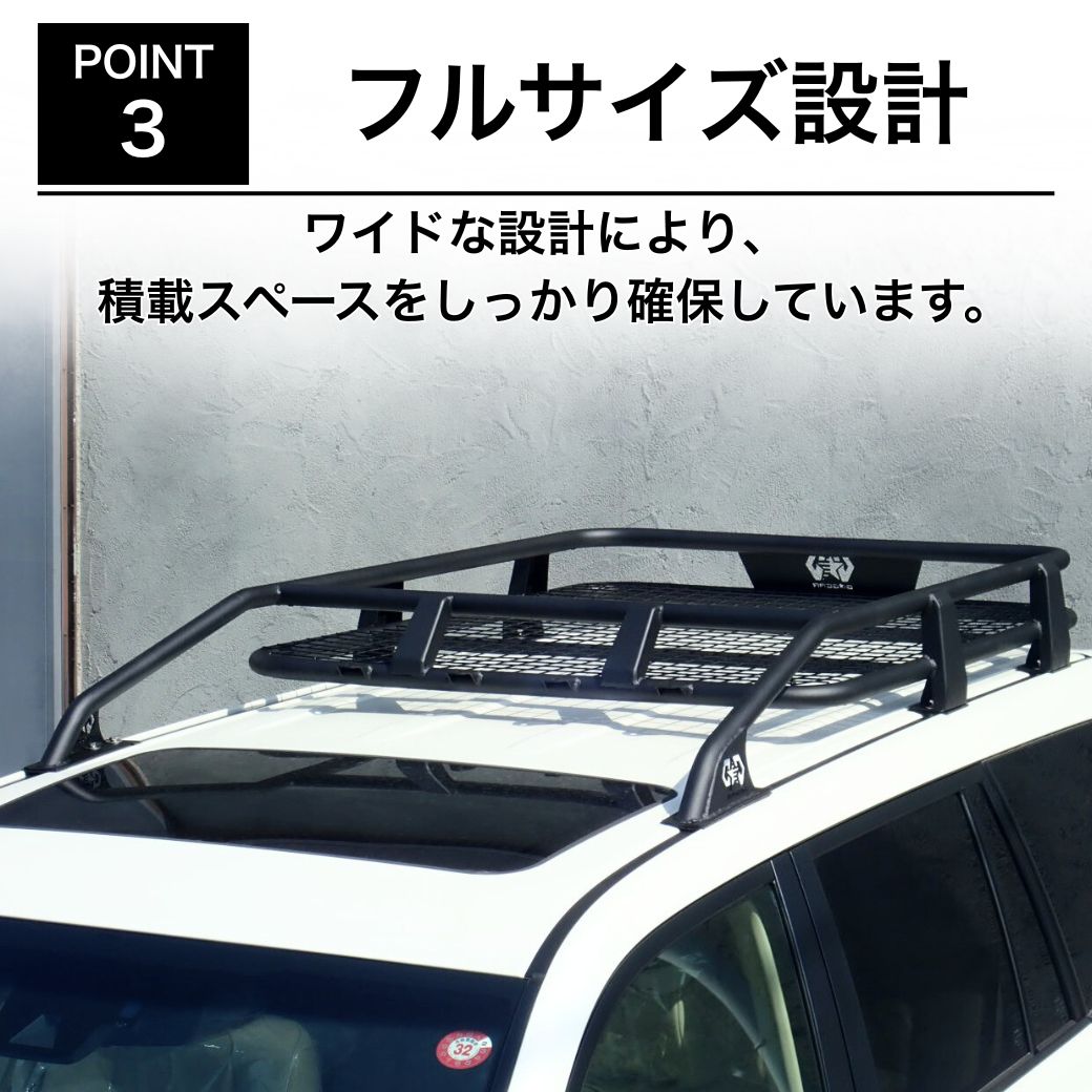 GI☆GEAR ランドクルーザー プラド150 オフロード ルーフラック ルーフ