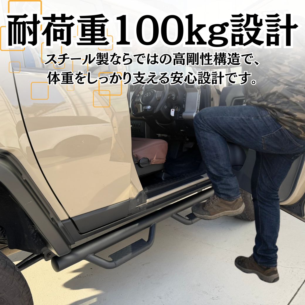 トヨタ（TOYOTA） GI☆GEAR 4ステップサイドステップ ナーフステップ