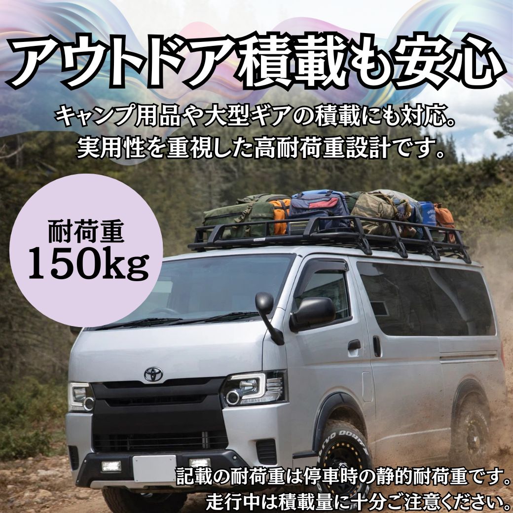 トヨタ（TOYOTA） GI☆GEAR ハイエース ルーフラック ルーフキャリア