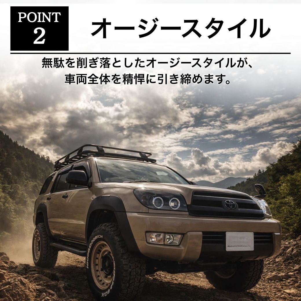 トヨタ（TOYOTA） GI☆GEAR オージールーフラック ハイラックスサーフ