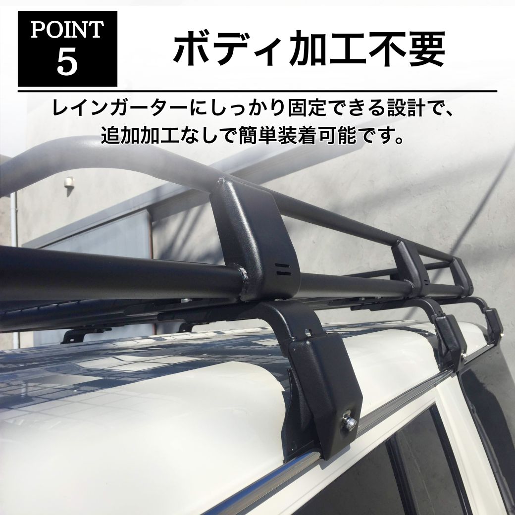トヨタ（TOYOTA） GI☆GEAR オージースタイル ルーフラック ルーフ