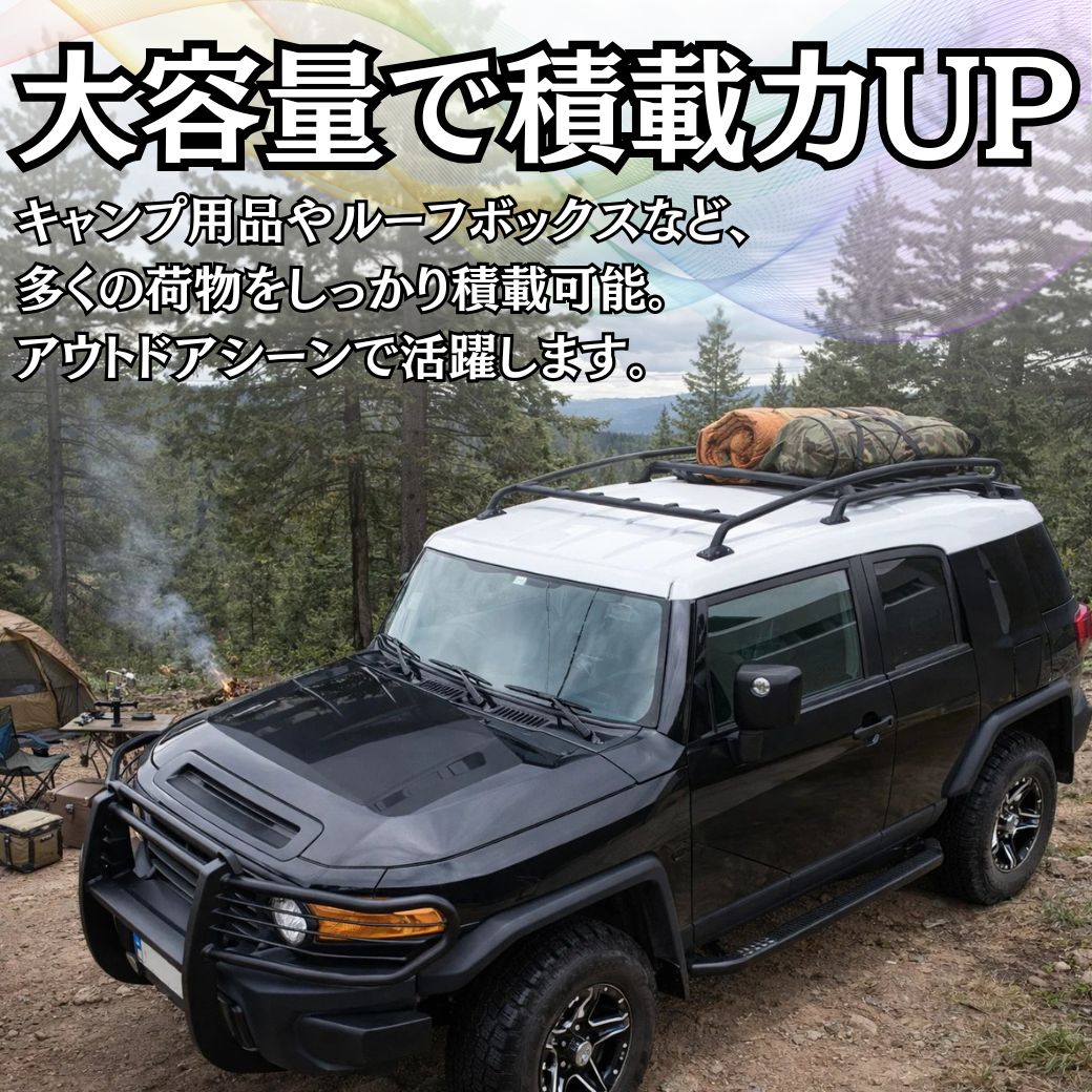 トヨタ（TOYOTA） GI☆GEAR OEスタイル ルーフラック ルーフキャリア