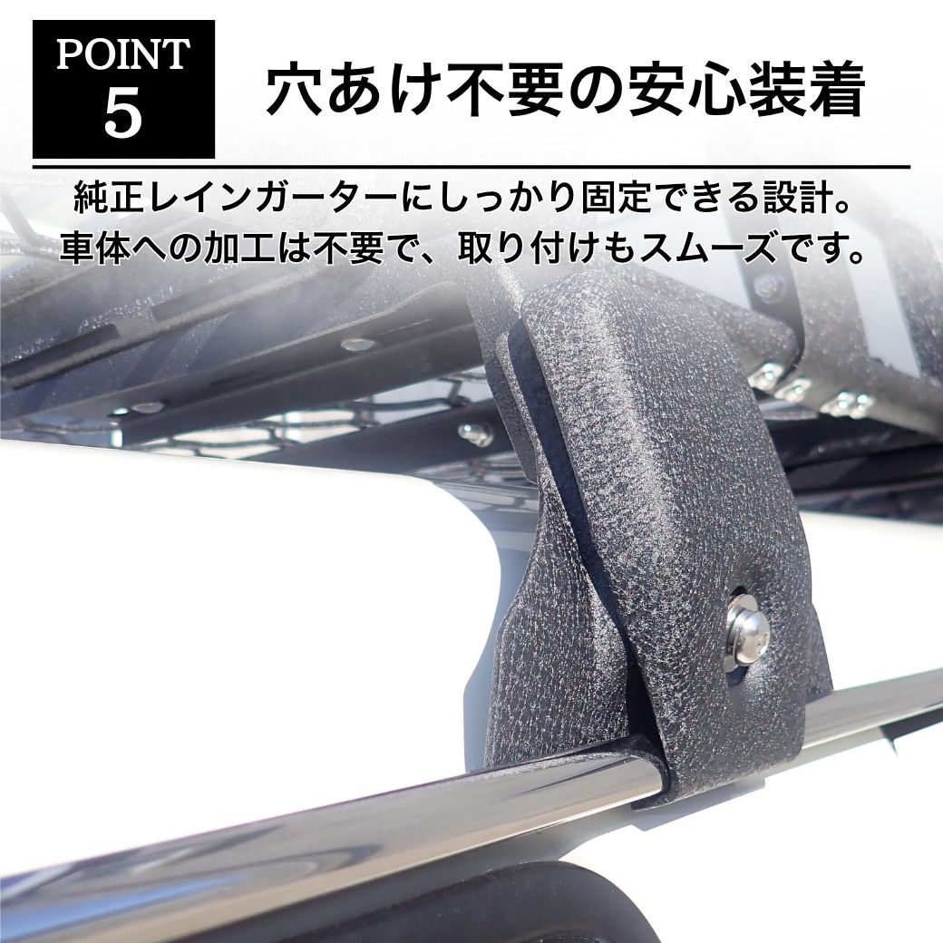 トヨタ（TOYOTA） GI☆GEAR オージースタイル ルーフラック ルーフ