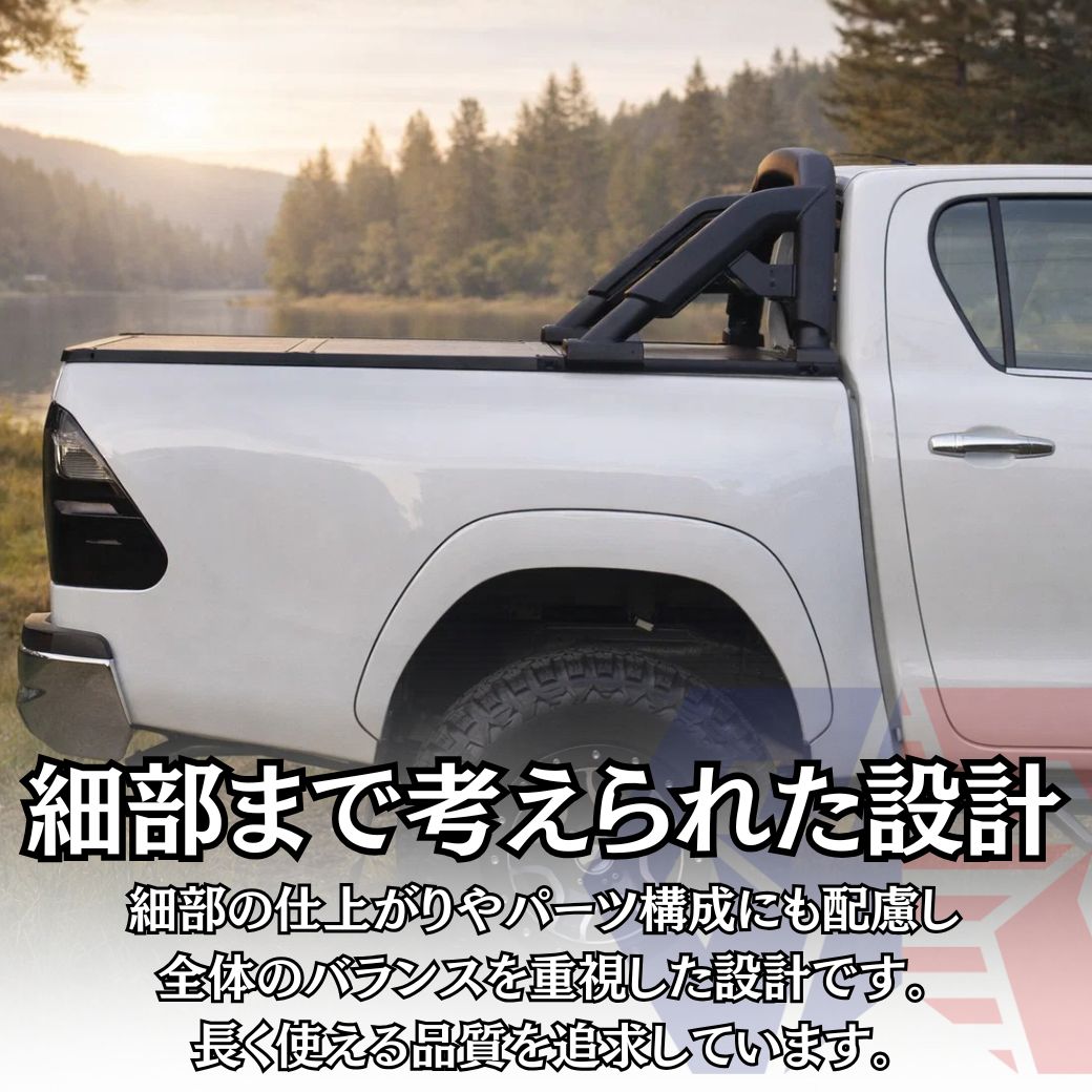 ハイラックス GI☆GEAR オフロード ロールバー スポーツバー (組立式