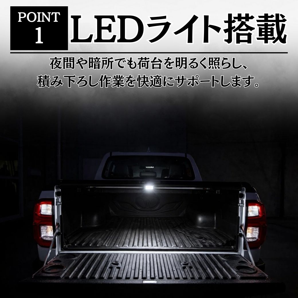 ハイラックス GI☆GEAR R2シャッター式トノカバー ロック付 TOYOTA