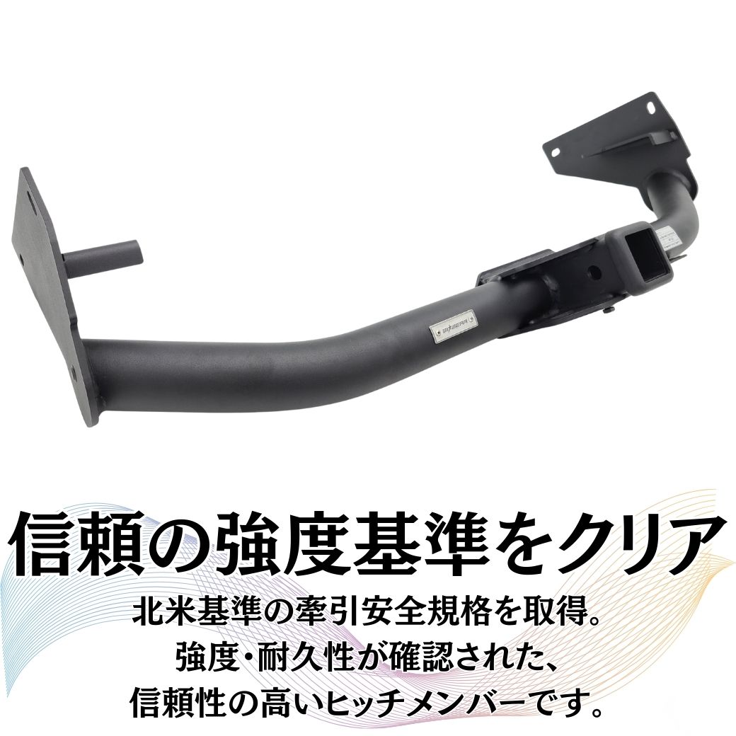 RAV4 [GI☆GEAR社製] 2インチ角 ヒッチメンバー トレーラーヒッチ