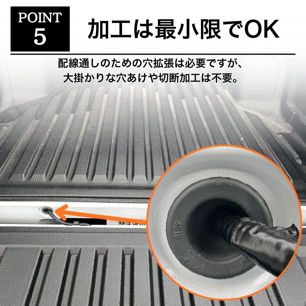 GI☆GEAR テールゲートロックキット キーレス連動キット 三菱
