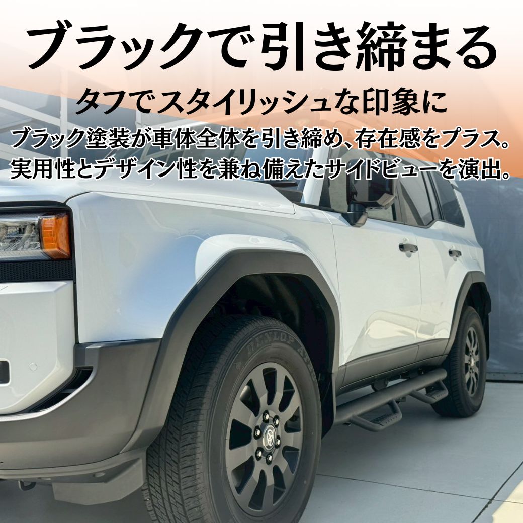 GI☆GEAR ナーフステップ 4ステップサイドステップ サイドガード