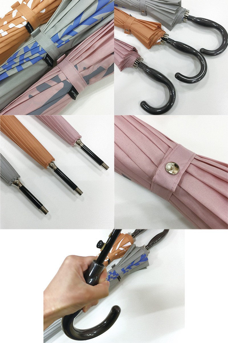 傘 晴雨兼用長傘 58cm mabu マブ ベーシックジャンプ16 UVカット