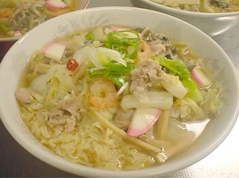 手打ち五目ラーメン