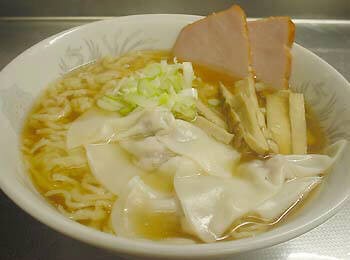 手打ちワンタン麺