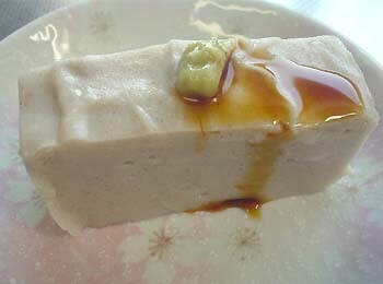 そば豆腐メイン