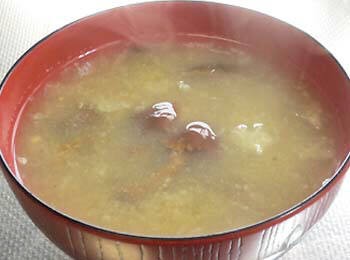 なめこおろし味噌汁