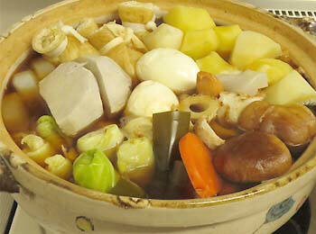 ズイキ親芋おでん