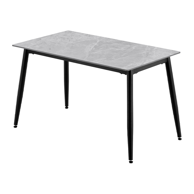 ストーングレー ダイニングテーブル 幅120cm 伸長式 セラミック