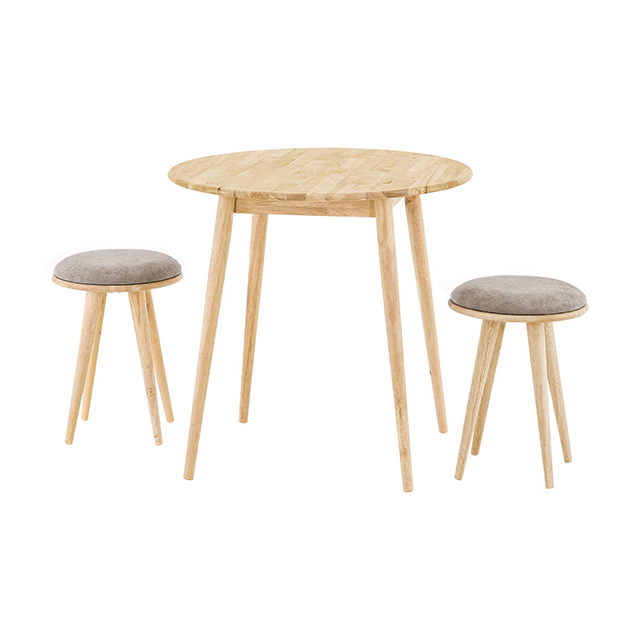 MODERN DECO ダイニングテーブルセット 2人用 円形 おしゃれ