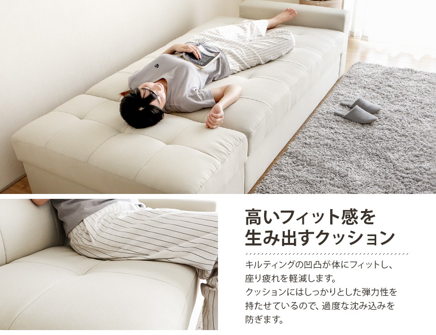 オットマン ソファー ソファ 2人掛け 収納付 ソファベッド カウチソファ ロー L字 オットマン 北欧 モダンデコ モダンデコ - 通販 - PayPayモール グレー