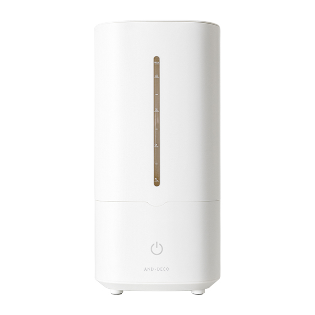 AND・DECO 加湿器 次亜塩素酸水対応 卓上 超音波式 ウイルス対策