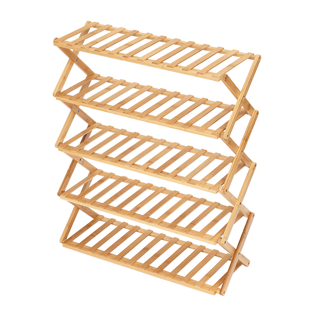 MODERN DECO（モダンデコ） シューズラック 折りたたみ 5段 70cm 靴箱