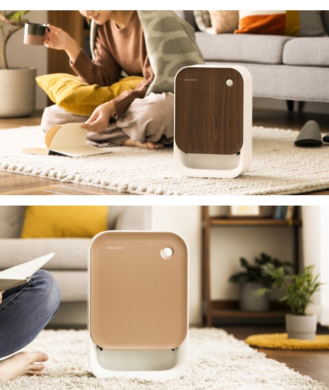 AND・DECO セラミックヒーター ファンヒーター 人感センサー付き AND・DECO セラミックヒーター ファンヒーター 人感センサー付き