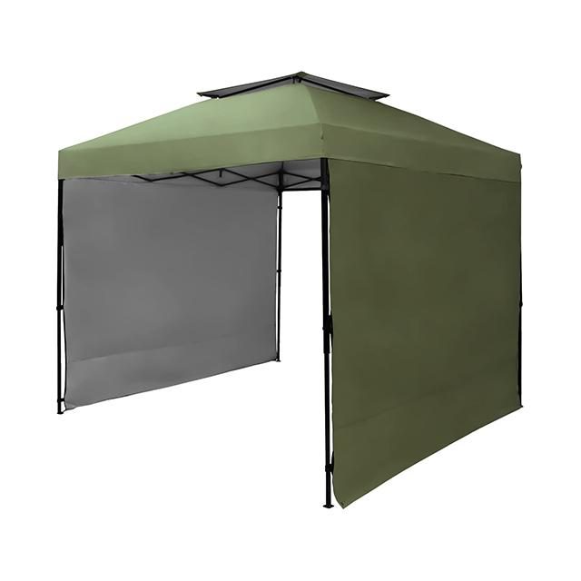 タープテント 2.5m サイドシート2枚付き ワンタッチ テント本体 簡単 大型 軽量 日除け UVカット 防水 アウトドア ソロキャンプ  3ヵ月保証｜don2｜02