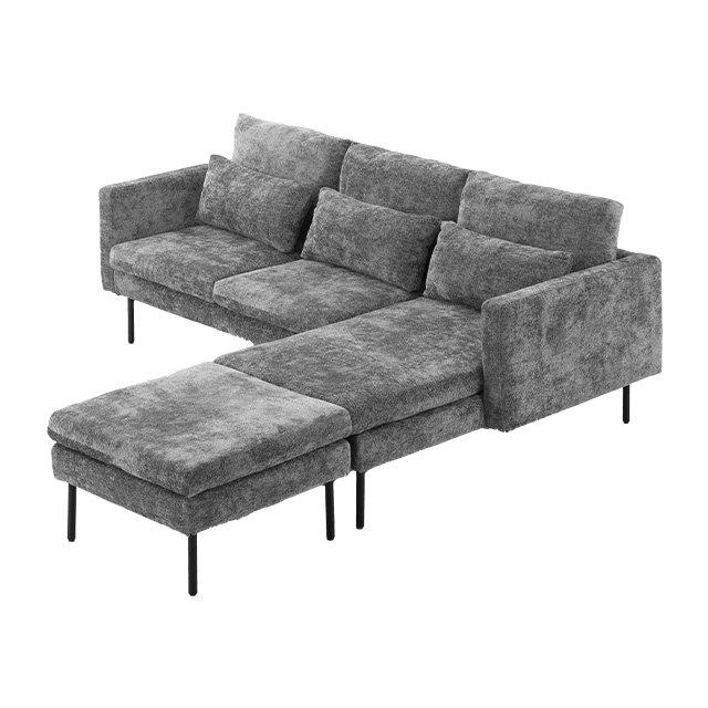 MODERN DECO（モダンデコ） カウチソファー ソファー 3人掛け カウチ