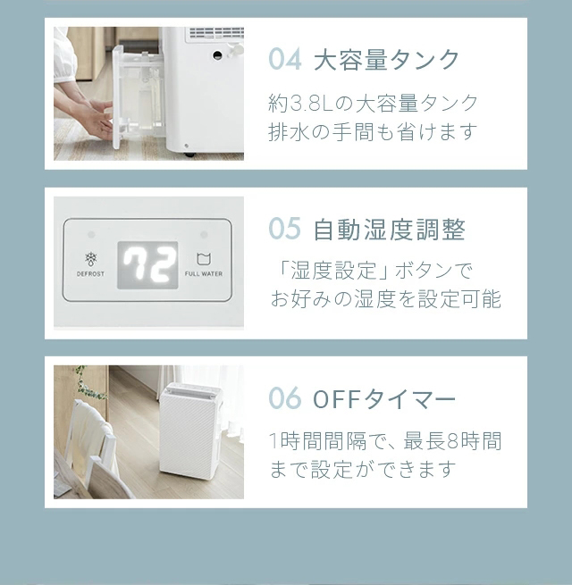 10/13最大P17％】 コンプレッサー式 3.8L 除湿機 おしゃれ 連続 湿気対策 除湿乾燥機 乾燥器 乾燥機 湿気対策 空気清浄 部屋干し  室内干し カビ対策 1年保証 : yl002 : モダンデコ - 通販 - Yahoo!ショッピング