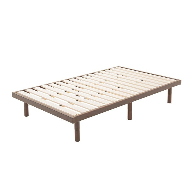 ベッド すのこベッド ベッドフレーム Cuenca シングルベッド フレーム 木製 Sサイズ ナチュラル 北欧 モダンデコ｜don2｜05