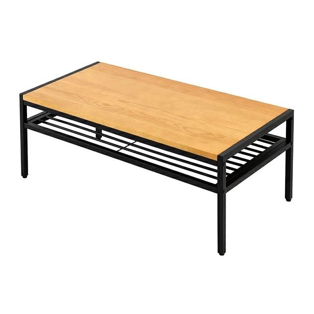 センターテーブル ローテーブル リビングテーブル 長方形 木製 無垢材 ヴィンテージ 西海岸 モダンデコ｜don2｜03