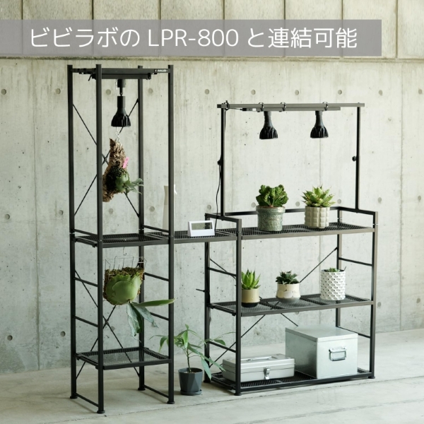 ビビラボ（BIBILAB） ビザールプランツラック スクエア LPR-350-BK