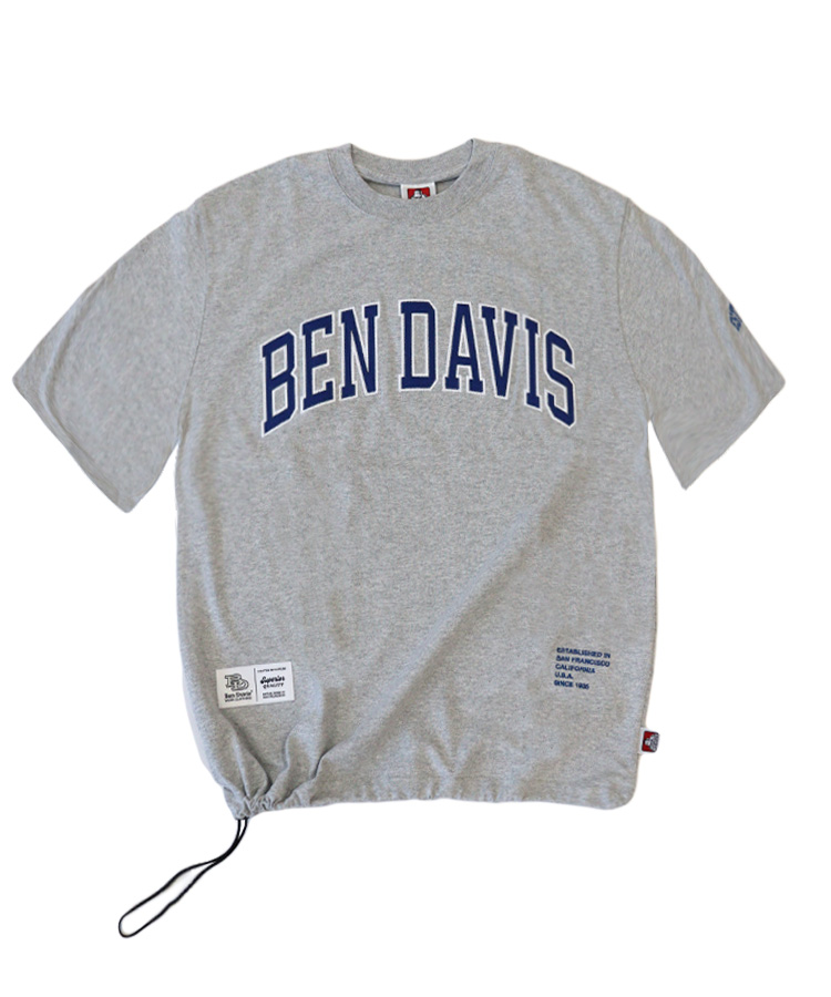 BEN DAVIS ベン デイビス メンズ Tシャツ LETTERED ATHLE TEE ブラック...