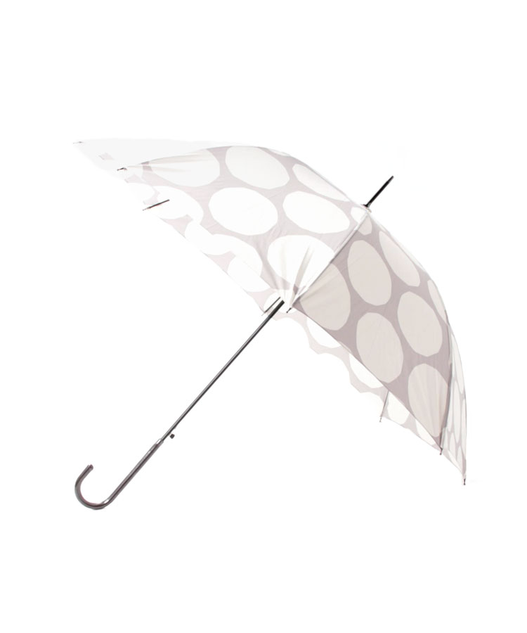 傘 長傘 ビッグ ドット 柄 雨傘 Donoban レディース かさ 軽量 グラスファイバー 婦人傘...
