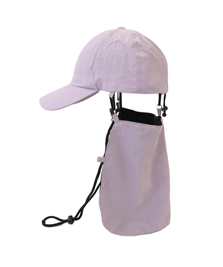 レディース 帽子 キャップ 撥水 冷感 ネックカバー付き キャップ ハット はっ水 サイズ調整 調節...