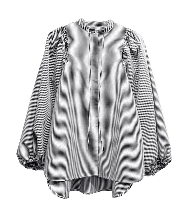 トップス チェックシャツ チェック柄 ゆるシャツ シャツブラウス
