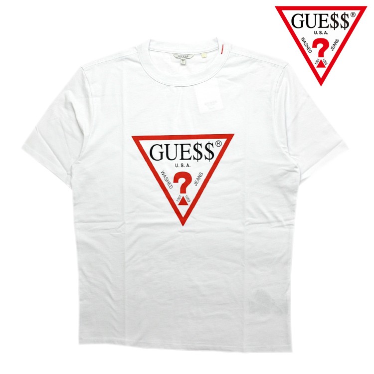 Guess Asap ゲス A Ap Rocky Tシャツ 半袖 ブランド ホワイト オーバーサイズ メンズ メール便ok Mk4410 コラボ 日時指定 レディース