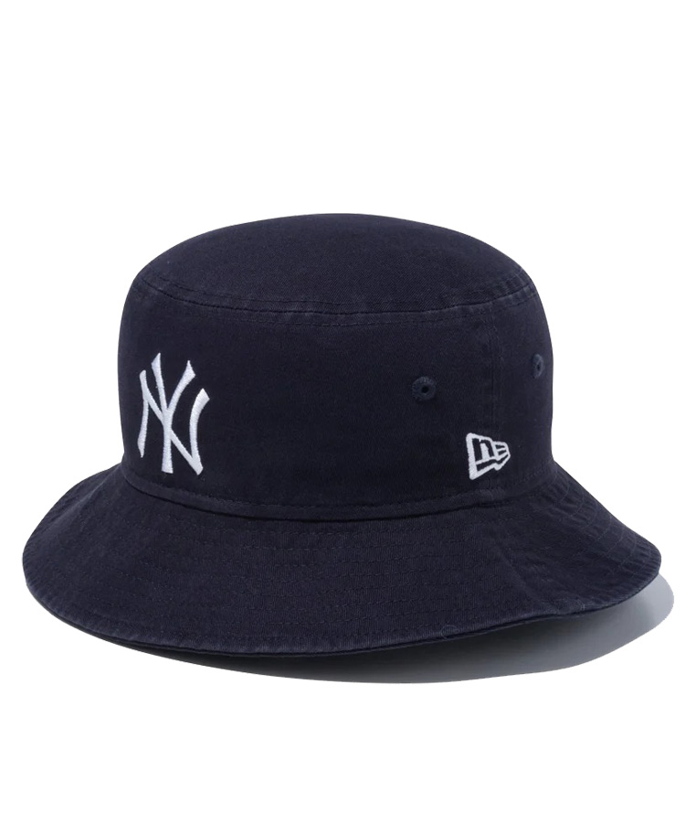 NEW ERA ニューエラ キッズ ハット Kid's Youth バケット01 ニューヨーク・ヤンキース ネイビー 14111987 帽子 CAP キャップ バケットハット ユースサイズ｜donoban｜02