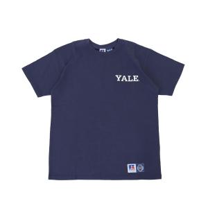 RUSSELL ATHLETIC ラッセル アスレティック メンズ Tシャツ &apos;Yale Unive...