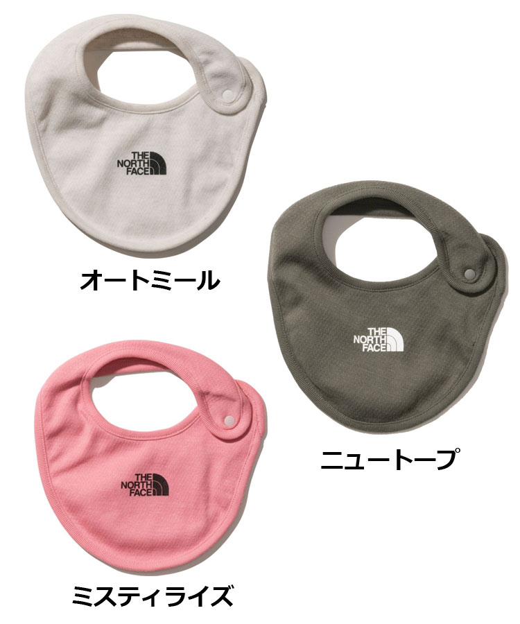 華麗 新品 ノースフェイス ベビービブ スタイ NNB22210 オートミール