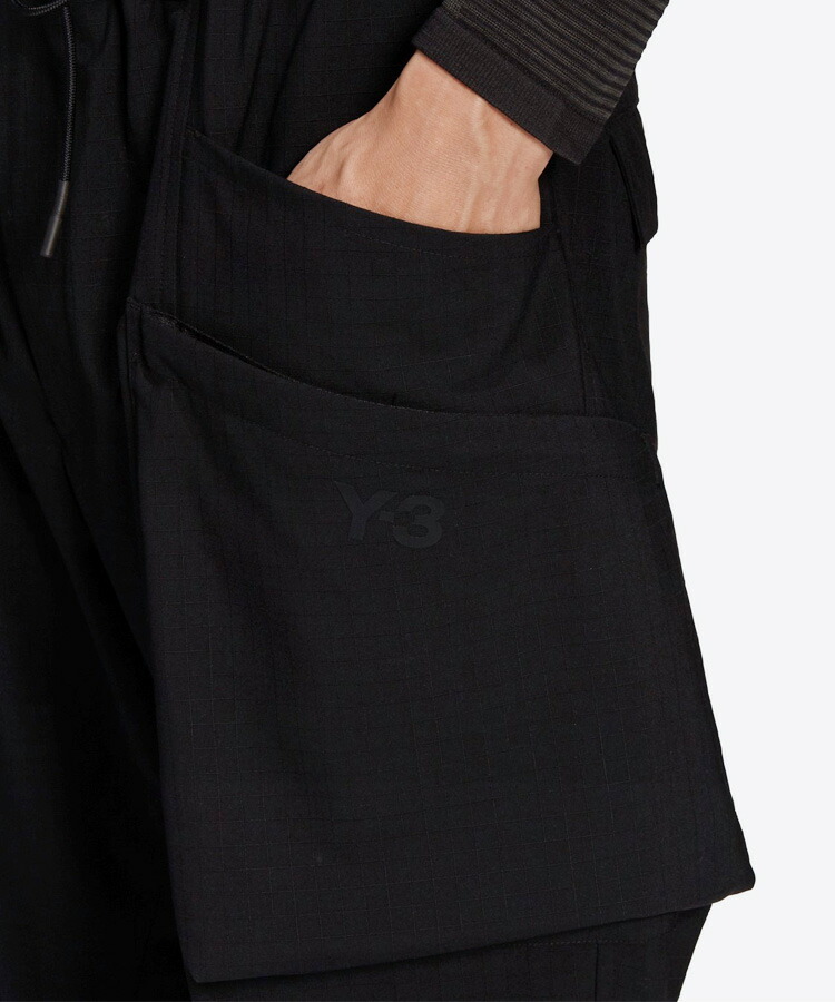 Y-3 ワイスリー メンズ パンツ M CLASSIC RIPSTOP UTILITY PANTS HB3425 ブラック ボトムス カーゴパンツ  リップストップ yohji yamamoto 送料無料 :y3109pthb3425bk:Donoban - 通販 - Yahoo!ショッピング