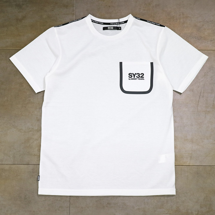 国内発送【SY32 by SWEETYEARS】 半袖 DESIGN POCKET TEE SY32 by SWEET YEARS 半袖Tシャツ DESIGN POCKET TEE : Door