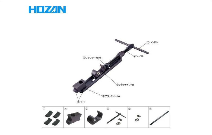 HOZAN ホーザン C-451 バック拡げ : FIND - 通販 - Yahoo