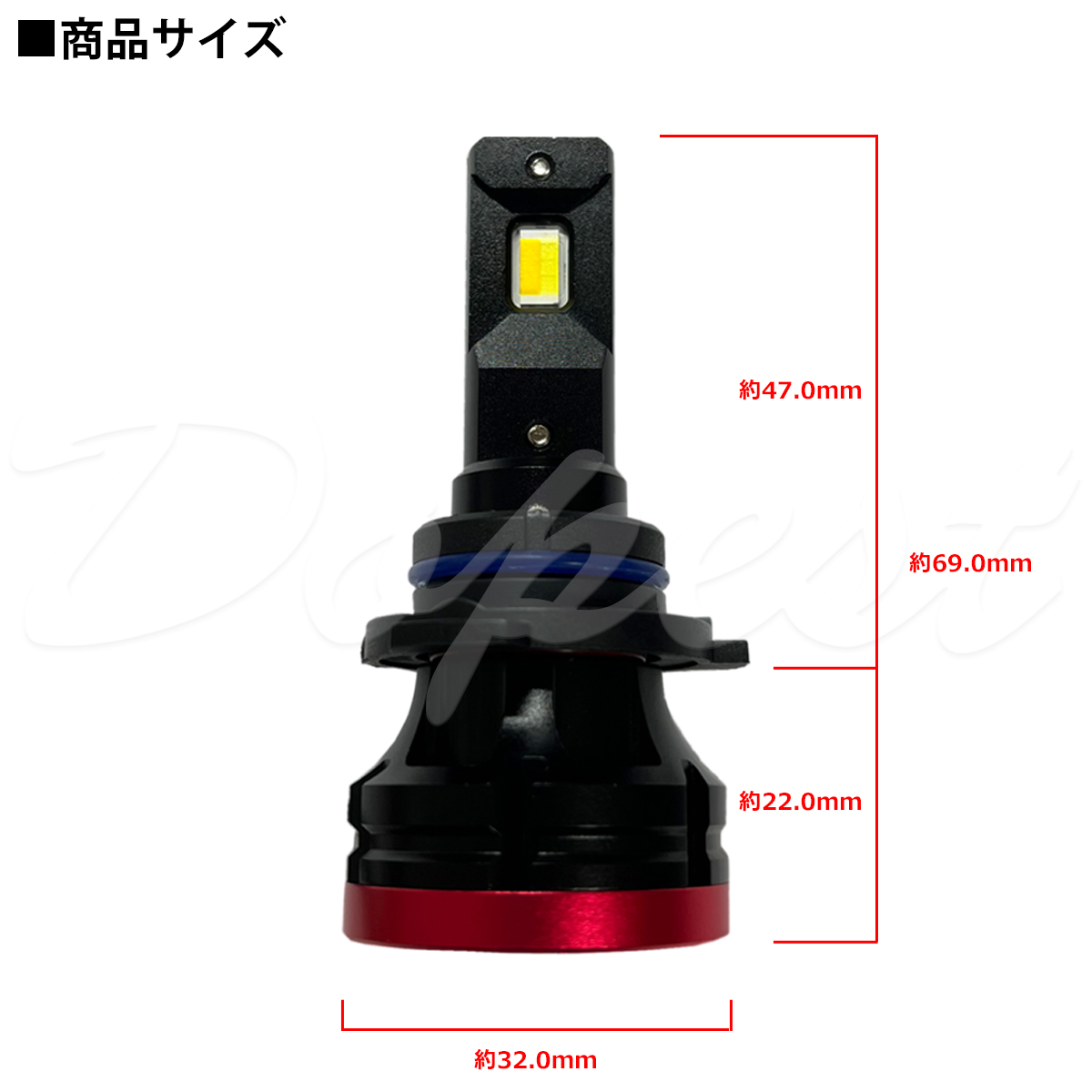 LEDフォグランプ HB4 三色 クラウンロイヤル JZS170系 H13.8〜H15.11｜dopest-2nd｜06