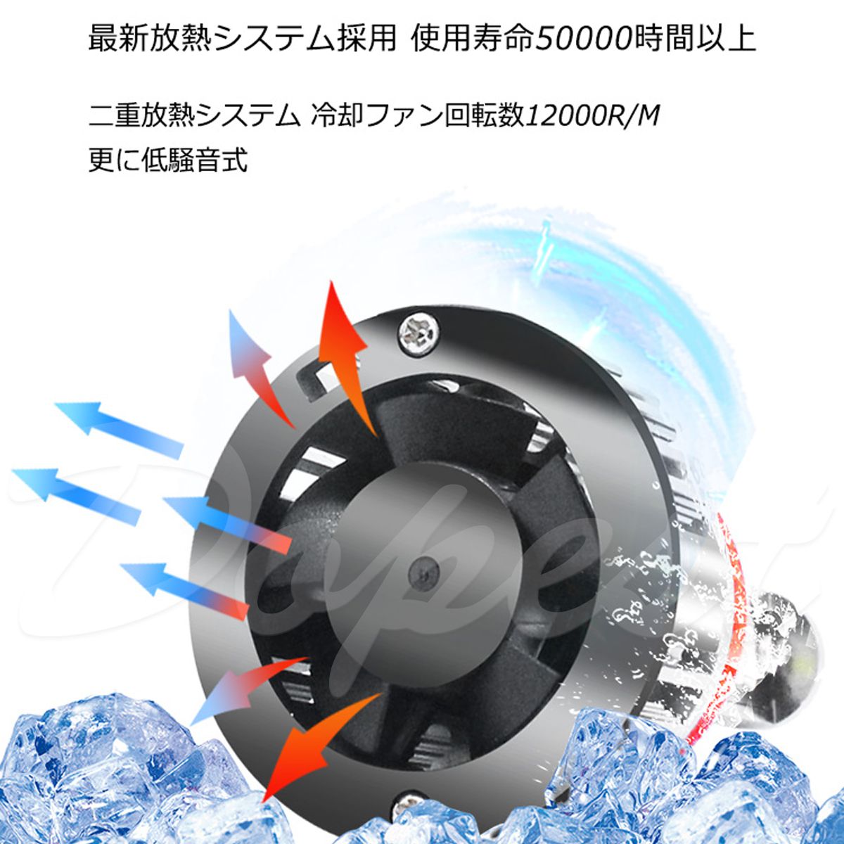 LEDヘッドライト H4 シフォン/カスタム LA600F/610F系 H28.12〜R1.6