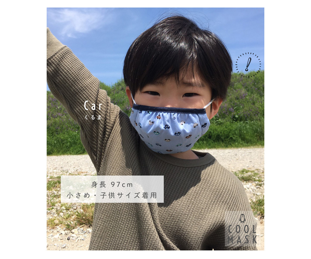 夏マスク ふつうサイズ 大きめサイズ