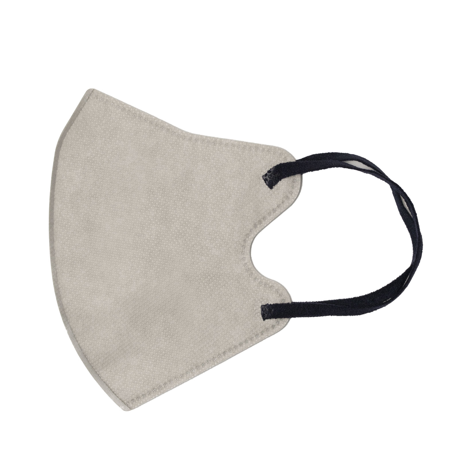 【極柔】バイカラー 弓型　立体　不織布 マスク 10枚袋入×３袋【AKAC】