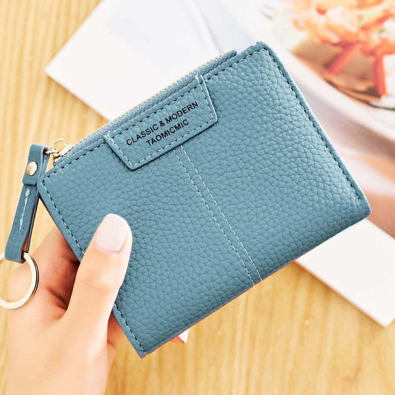 財布 レディース 二つ折り財布 ミニ財布 プチプラ 小さい 薄い コンパクト スリム 2つ折り 使いやすい 可愛い :taomicmini-2